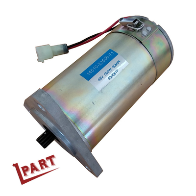 6FB ηλεκτρικές μηχανές Forklift 48 βολτ μηχανή 14510-23500-71 φορτηγών δικράνων
