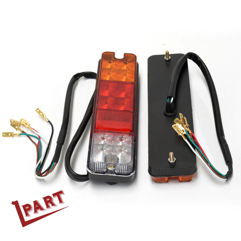 Forklift των οπίσθιων οδηγήσεων cOem φω'τα με 3 το χρώμα 12V-24V